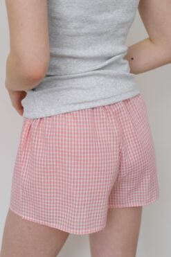 Alternative view of РОЖЕВІ БАВОВНЯНІ ШОРТИ