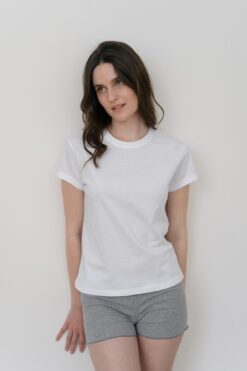 Alternative view of ТРИКОТАЖНІ ШОРТИ МІНІ